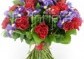 Kytice růži a irisu | rozvoz květin | Doručení květin po Praze | poslat květiny | květiny dovoz